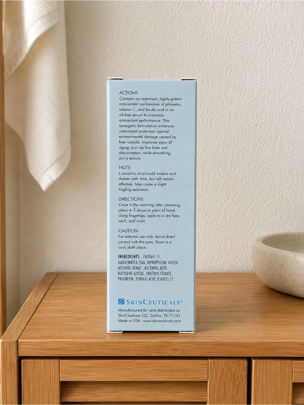 SkinCeuticals Phloretin CF Antioxidant Serum - Exp 2028/11